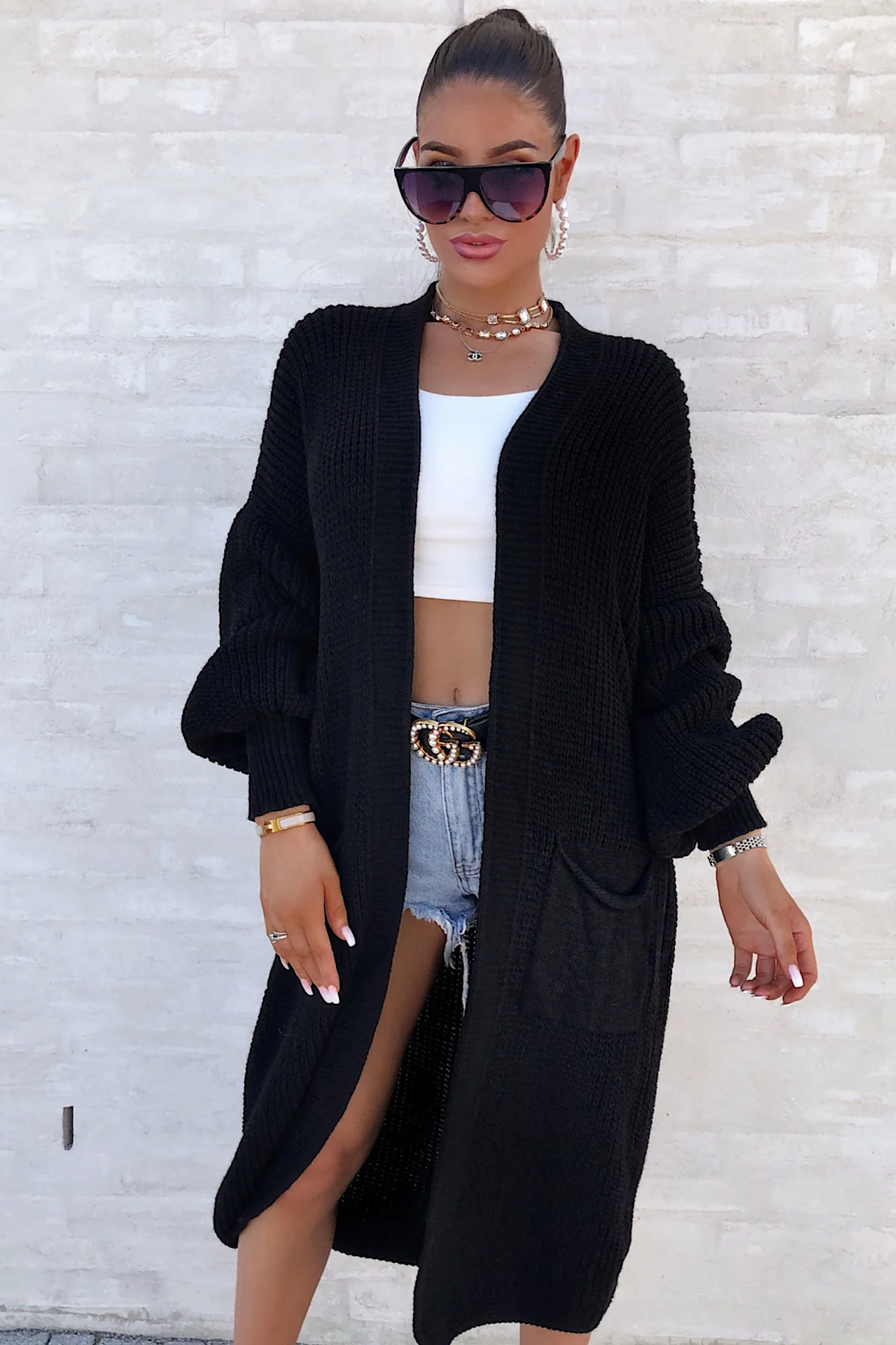 Leonora cardigan sort