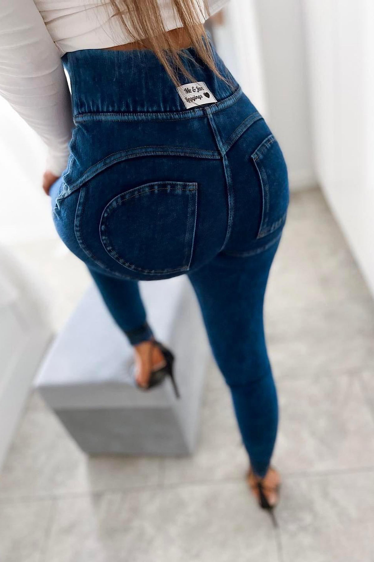 PUSH-UP jeans blue