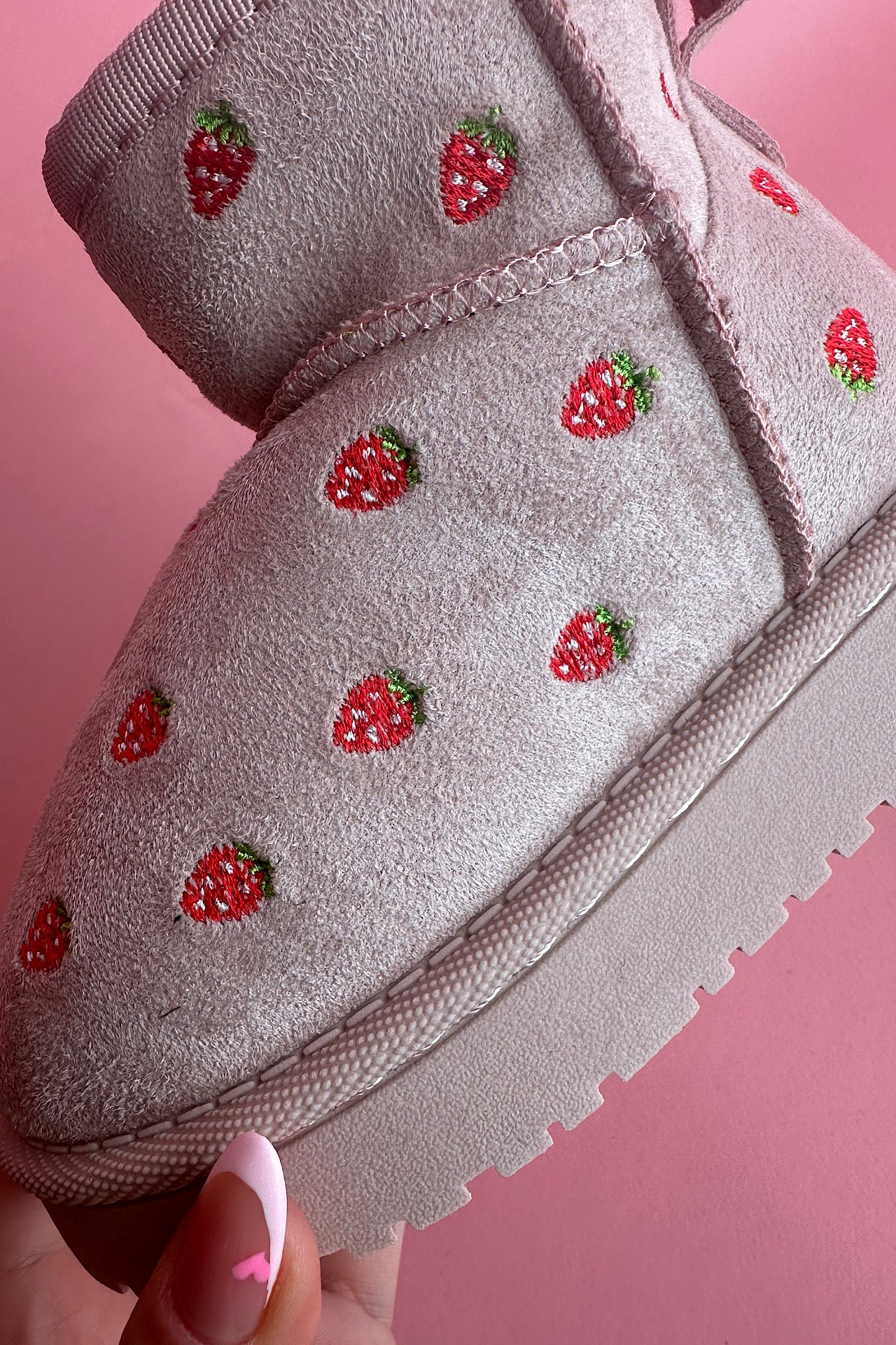 KIDDO strawberry boots