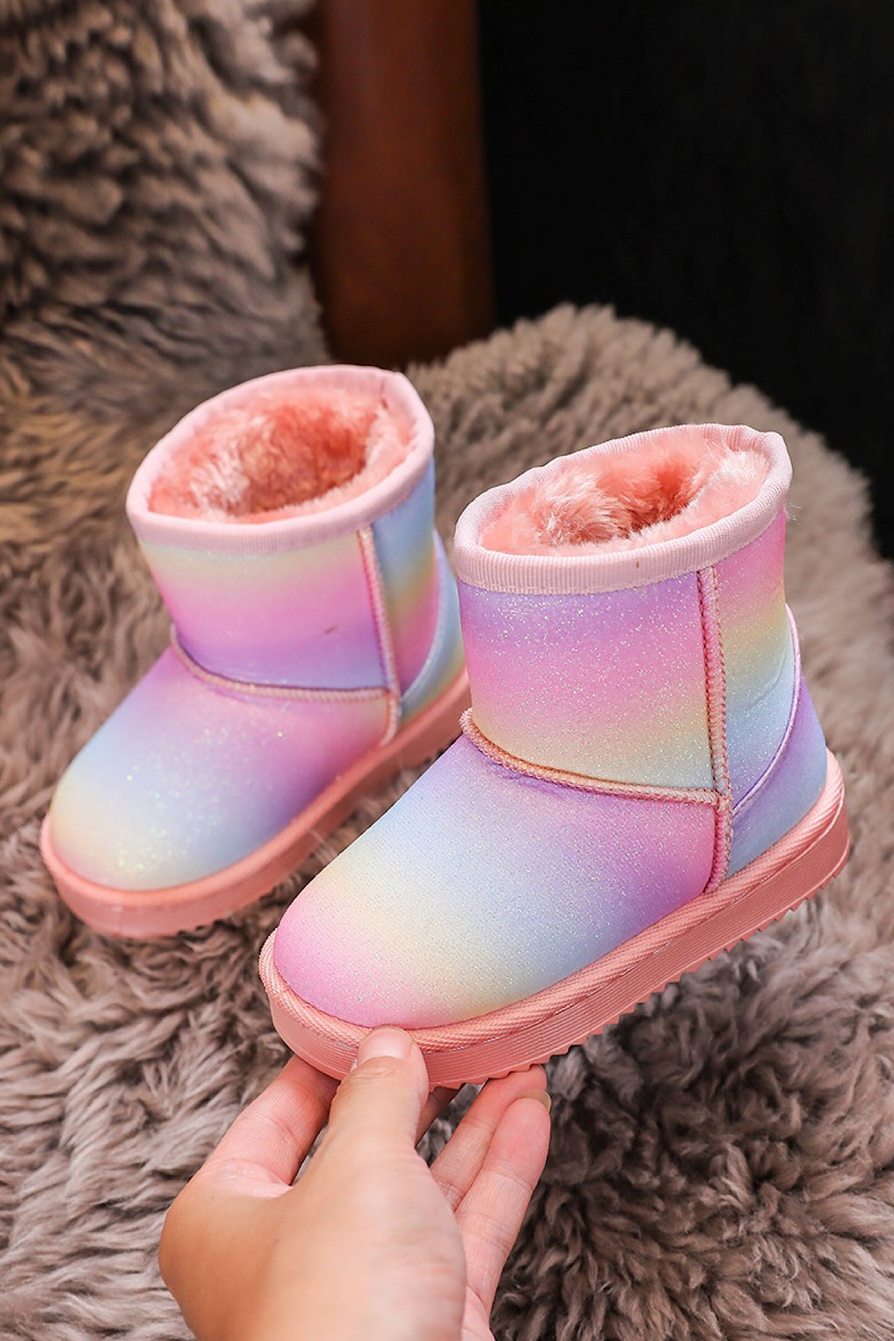 KIDDO RAINBOW boots