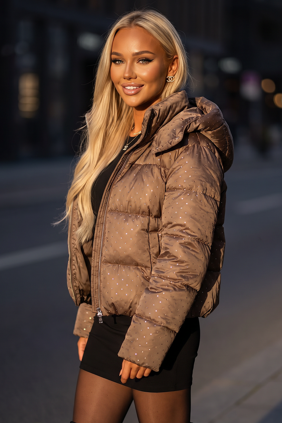 GLAM jacket mocca