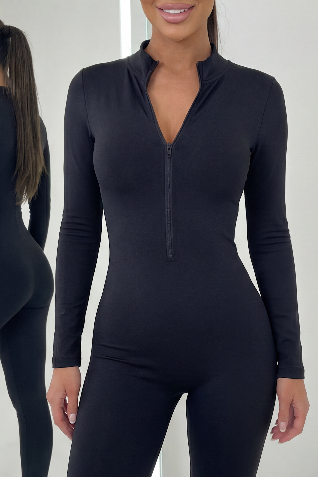 SMOOTH jumpsuit black