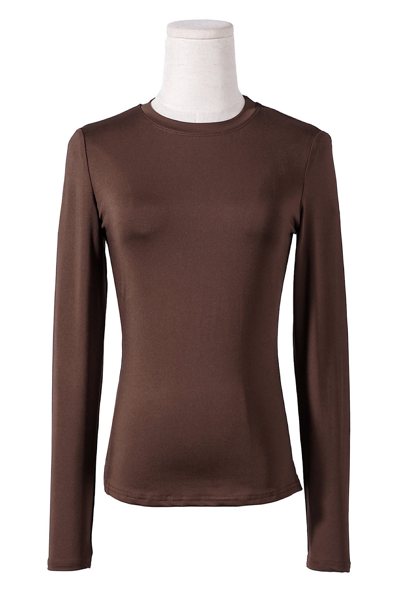 BASIC blouse coffe