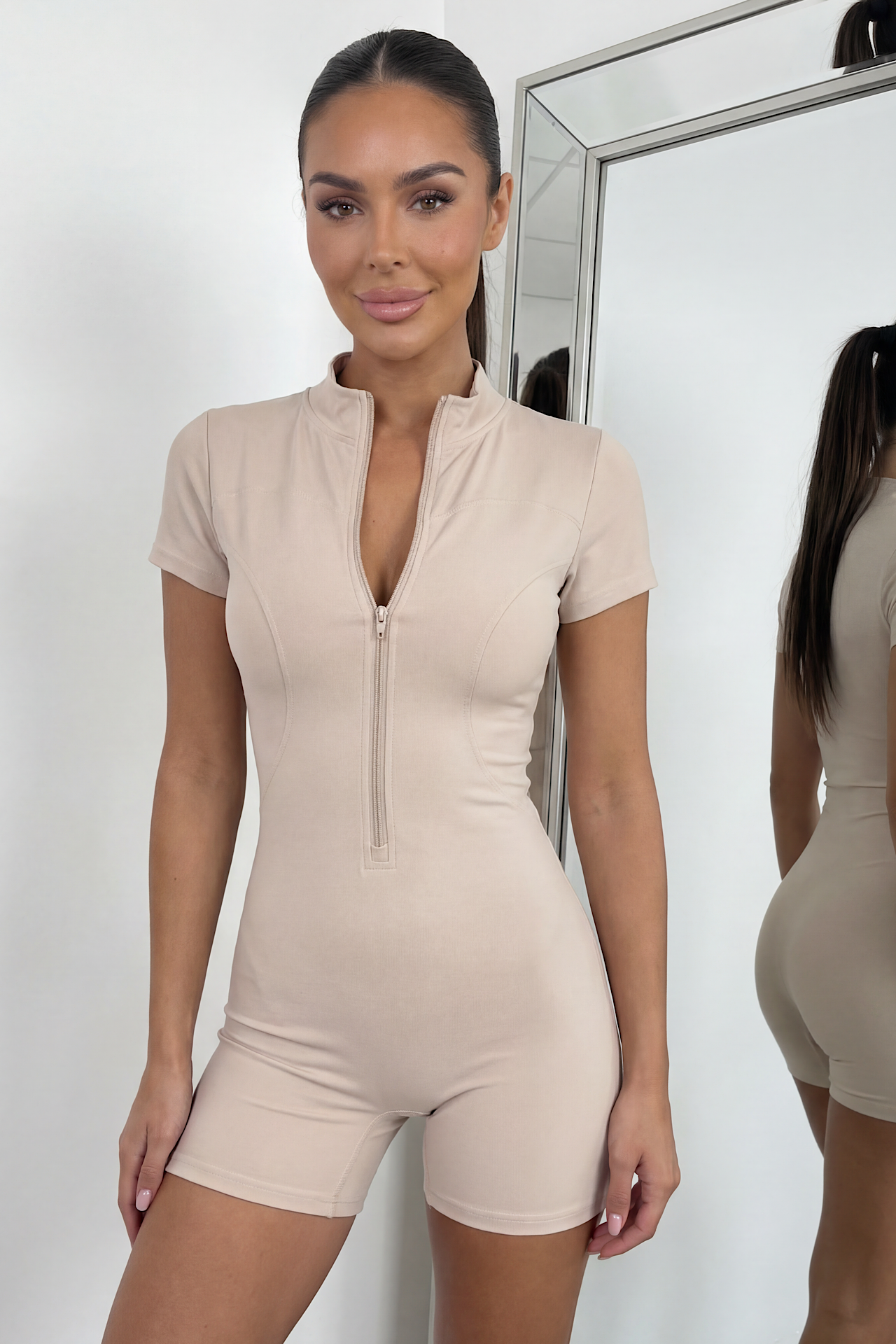 DEAL jumpsuit beige