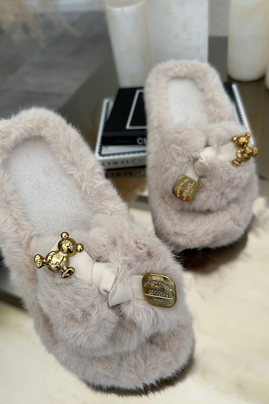 TEDDY slippers beige 4407