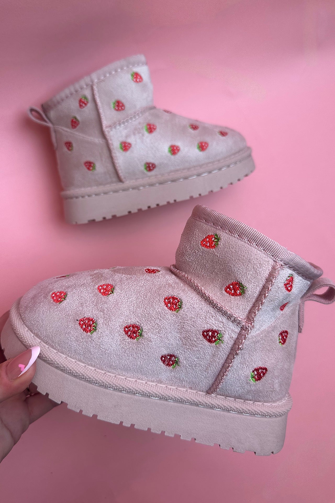 KIDDO strawberry boots