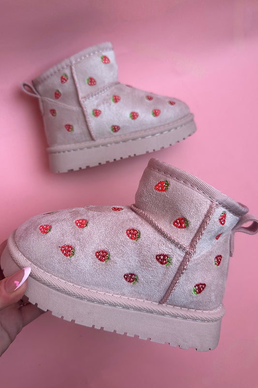 KIDDO strawberry boots