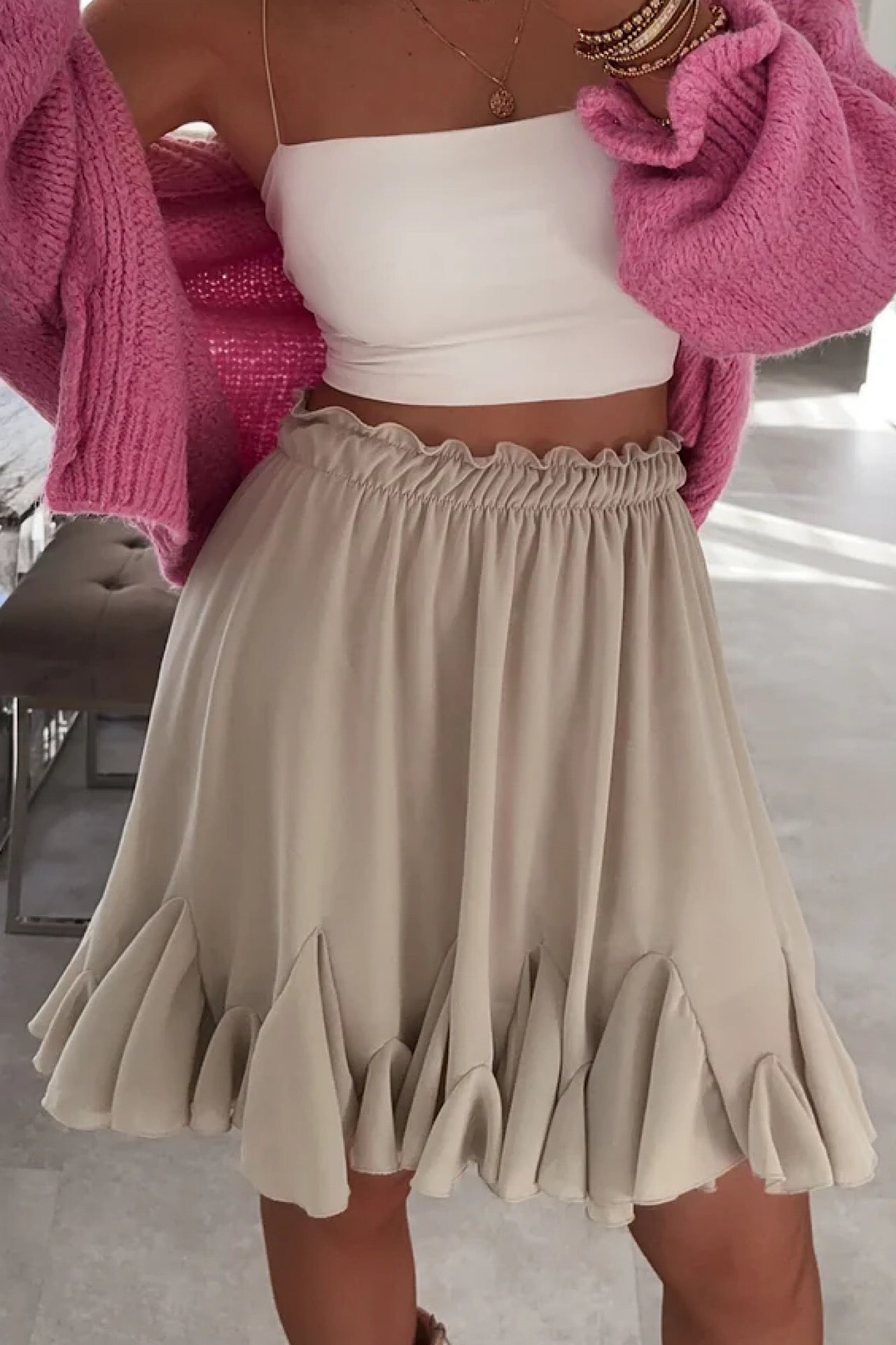 FORS skirt beige 3999