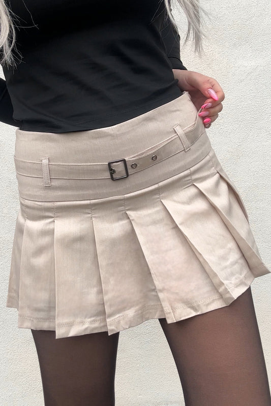 BLOGGER skirt beige 5078