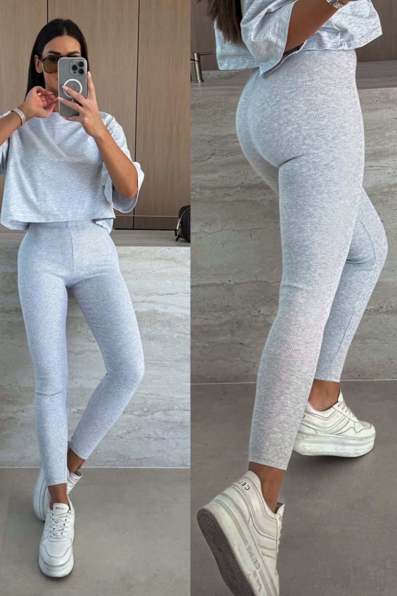 AMY leggings grey 4835