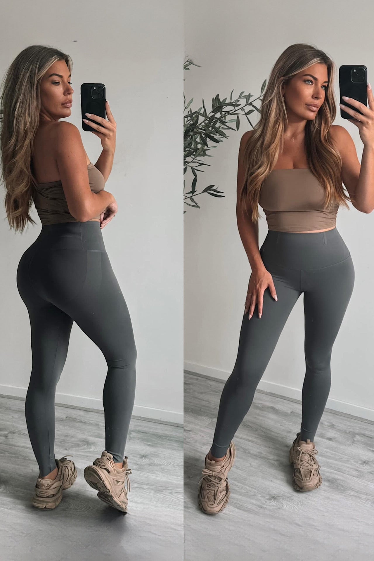 SHAPE leggings grey 4896