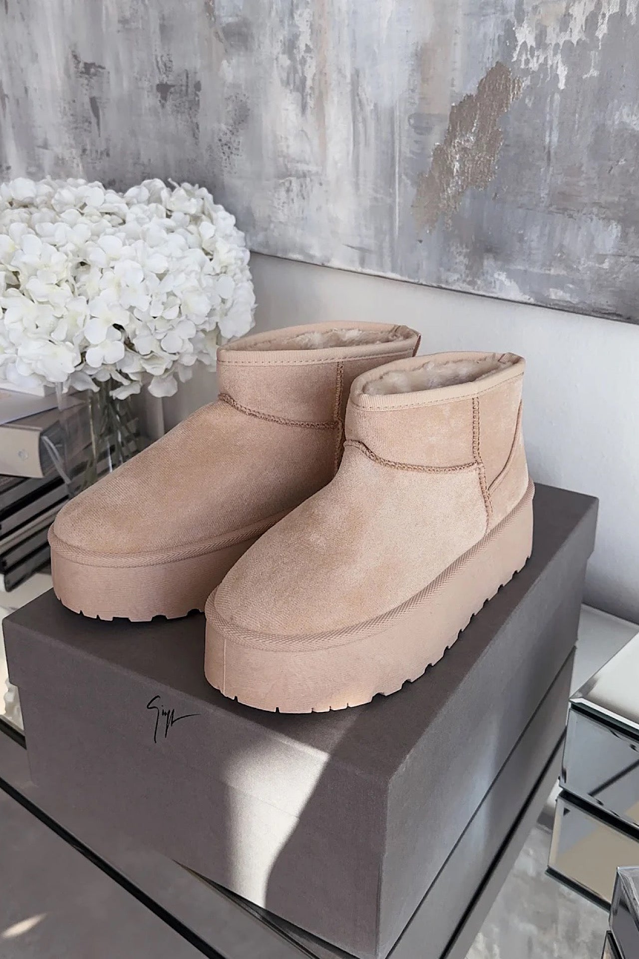 STREET boots beige 4193