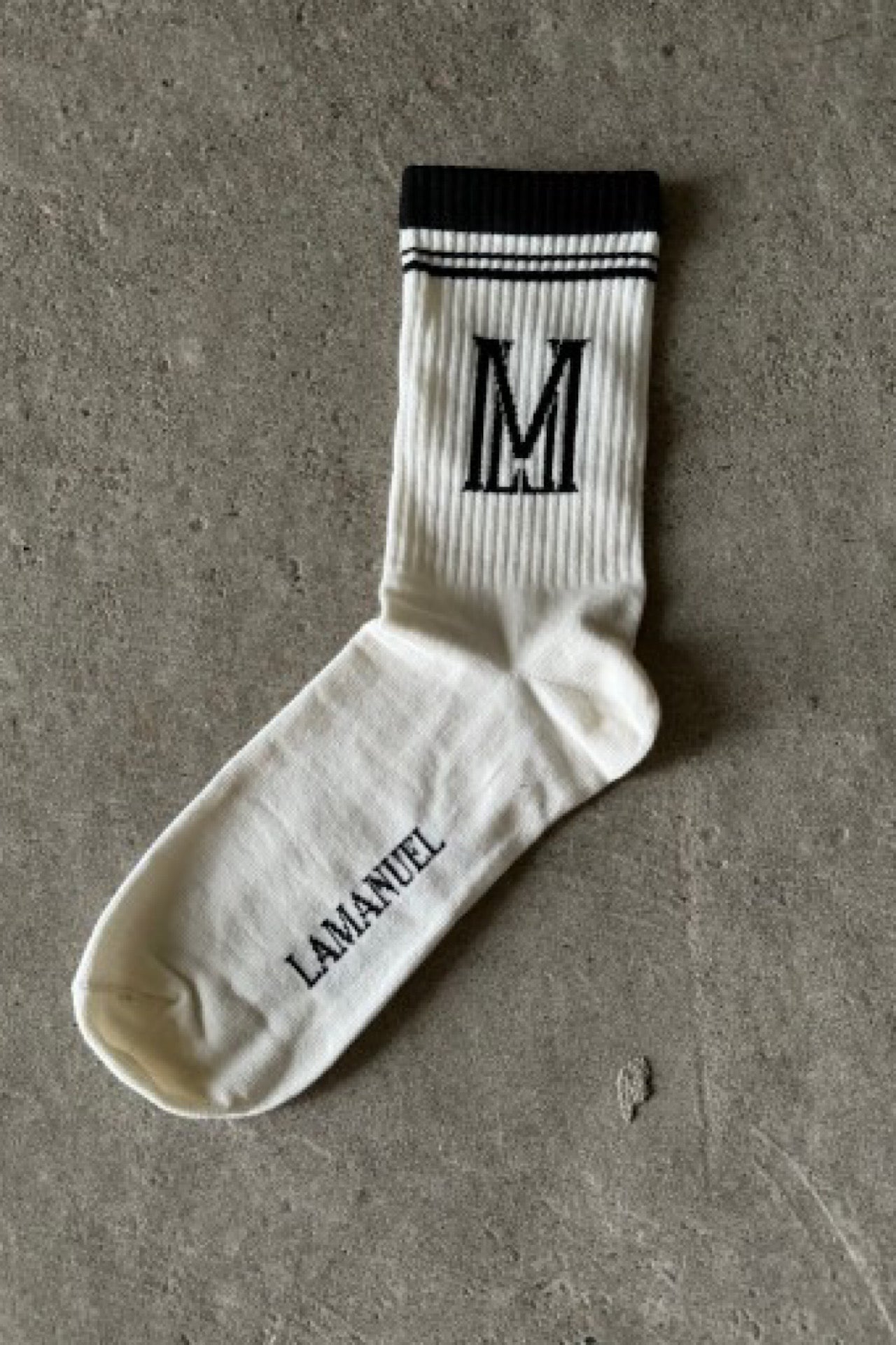 LA MANUEL socks black 4281