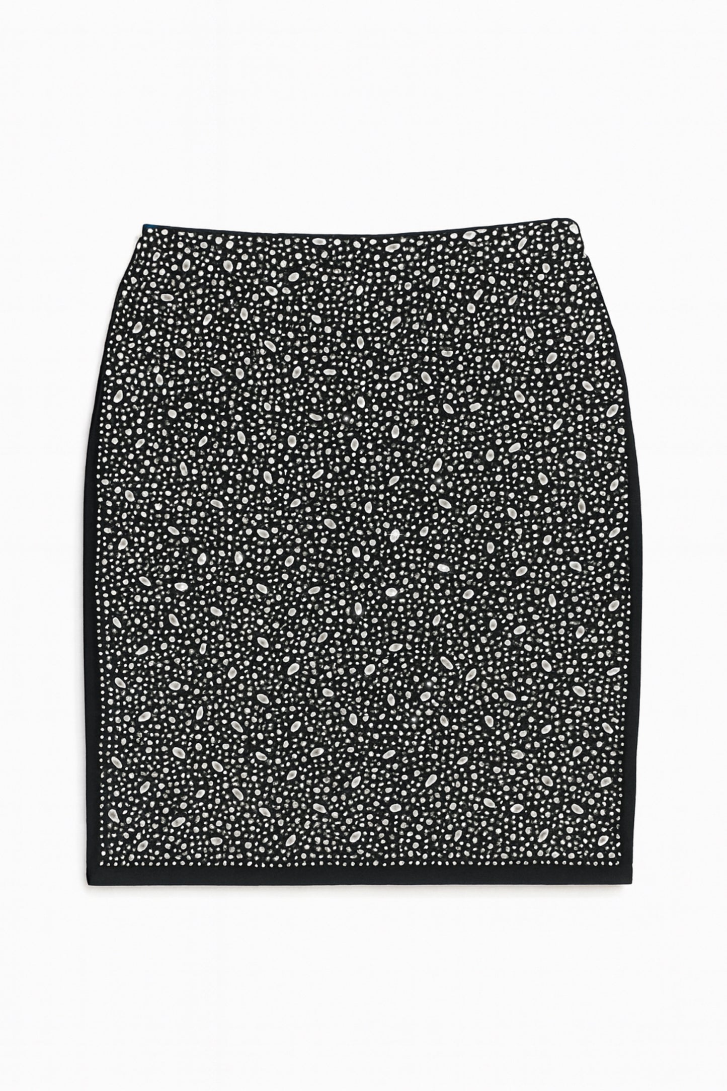 GLITTER skirt silver