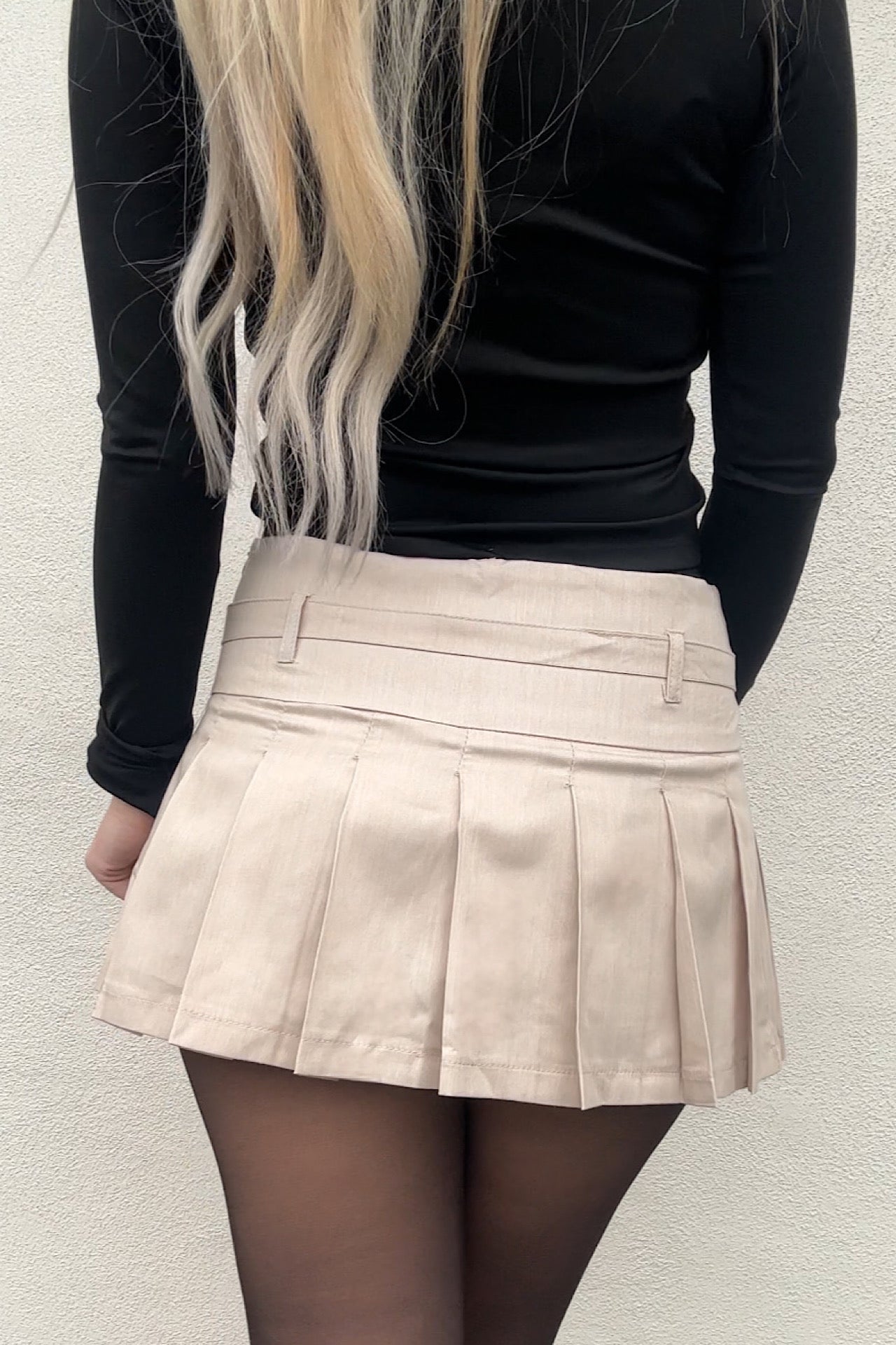 BLOGGER skirt beige 5078