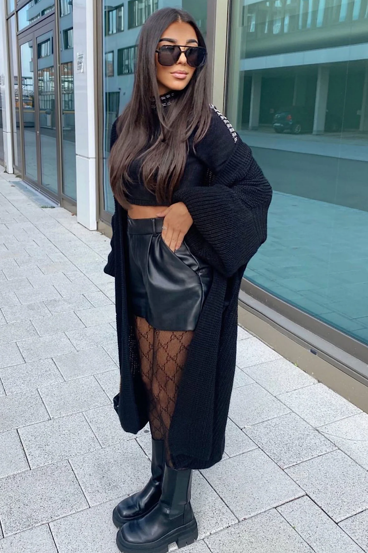 Leonora cardigan sort