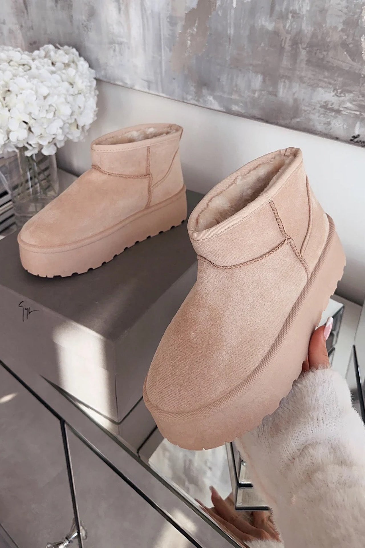 STREET boots beige 4193