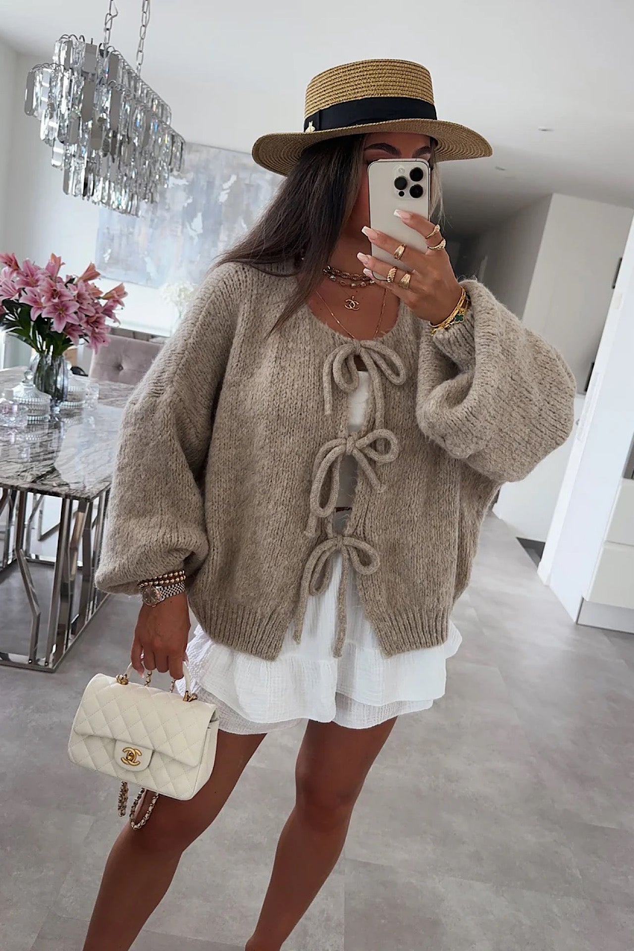 IENA cardigan taupe 4674