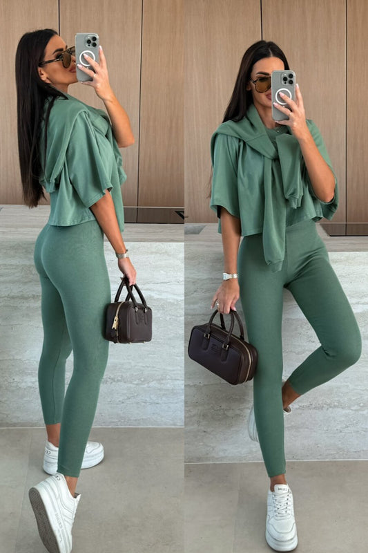 AMY leggings khaki 4835