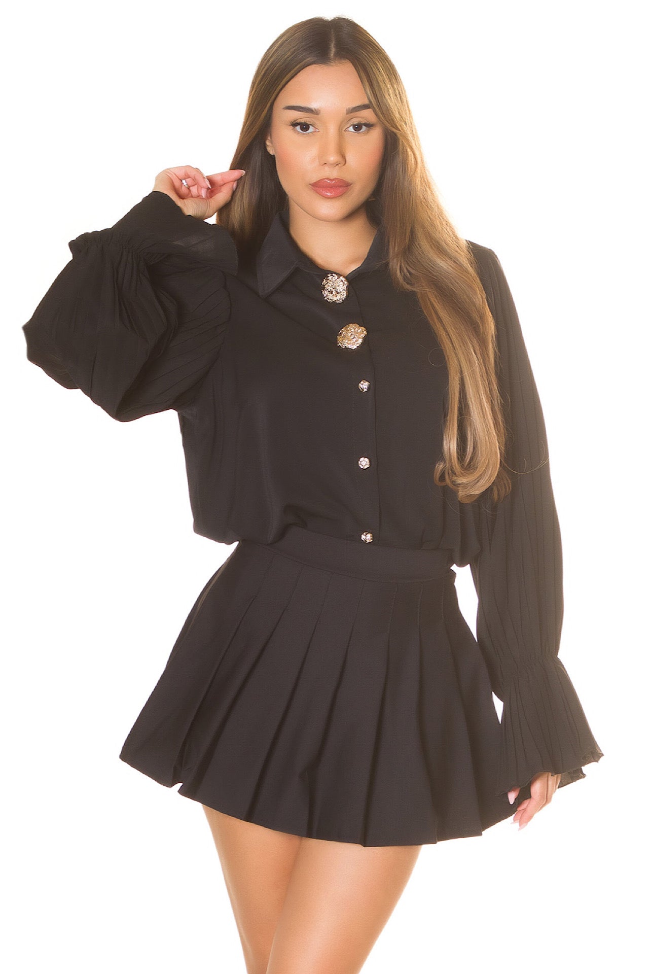 GOLDEN shirt black 5055