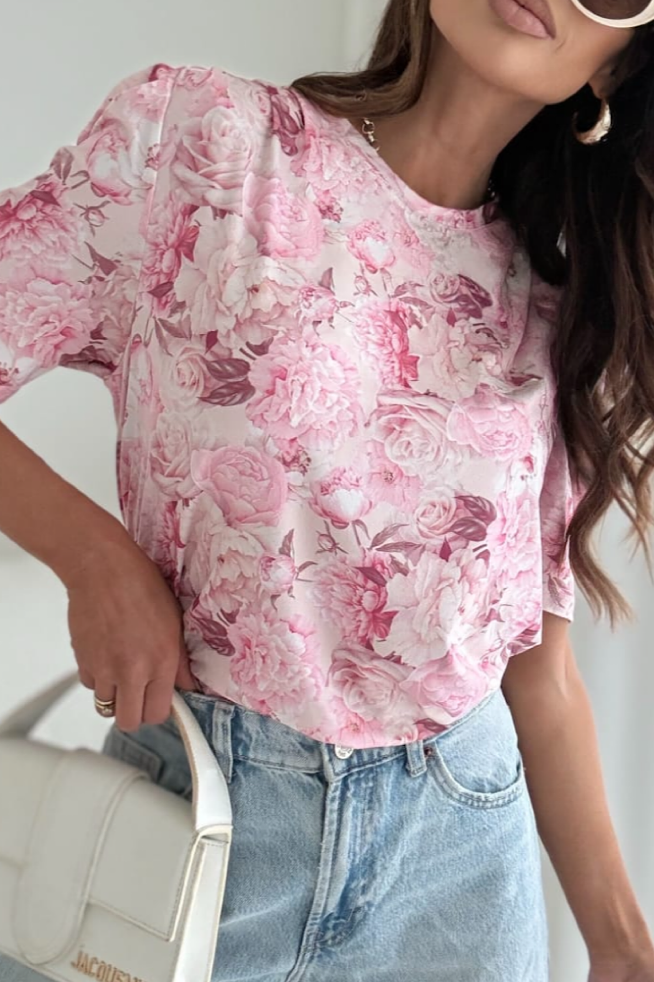 FLOWERS tee rose 5085