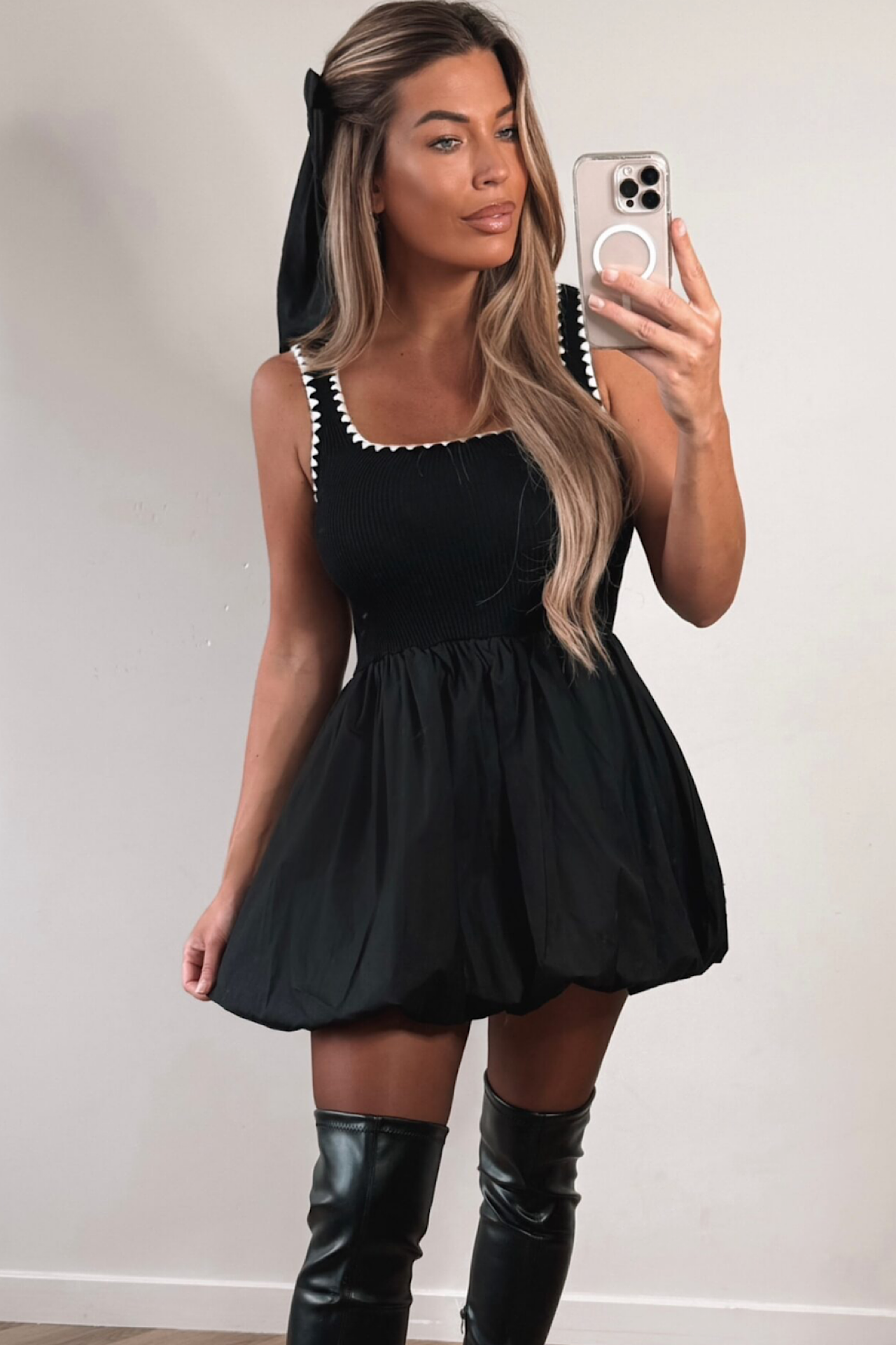 BALLON dress black 5031