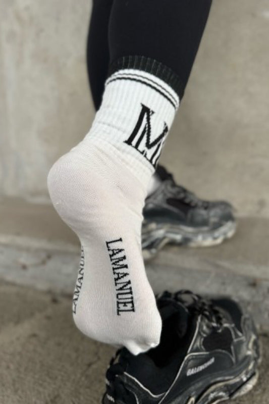 LA MANUEL socks black 4281