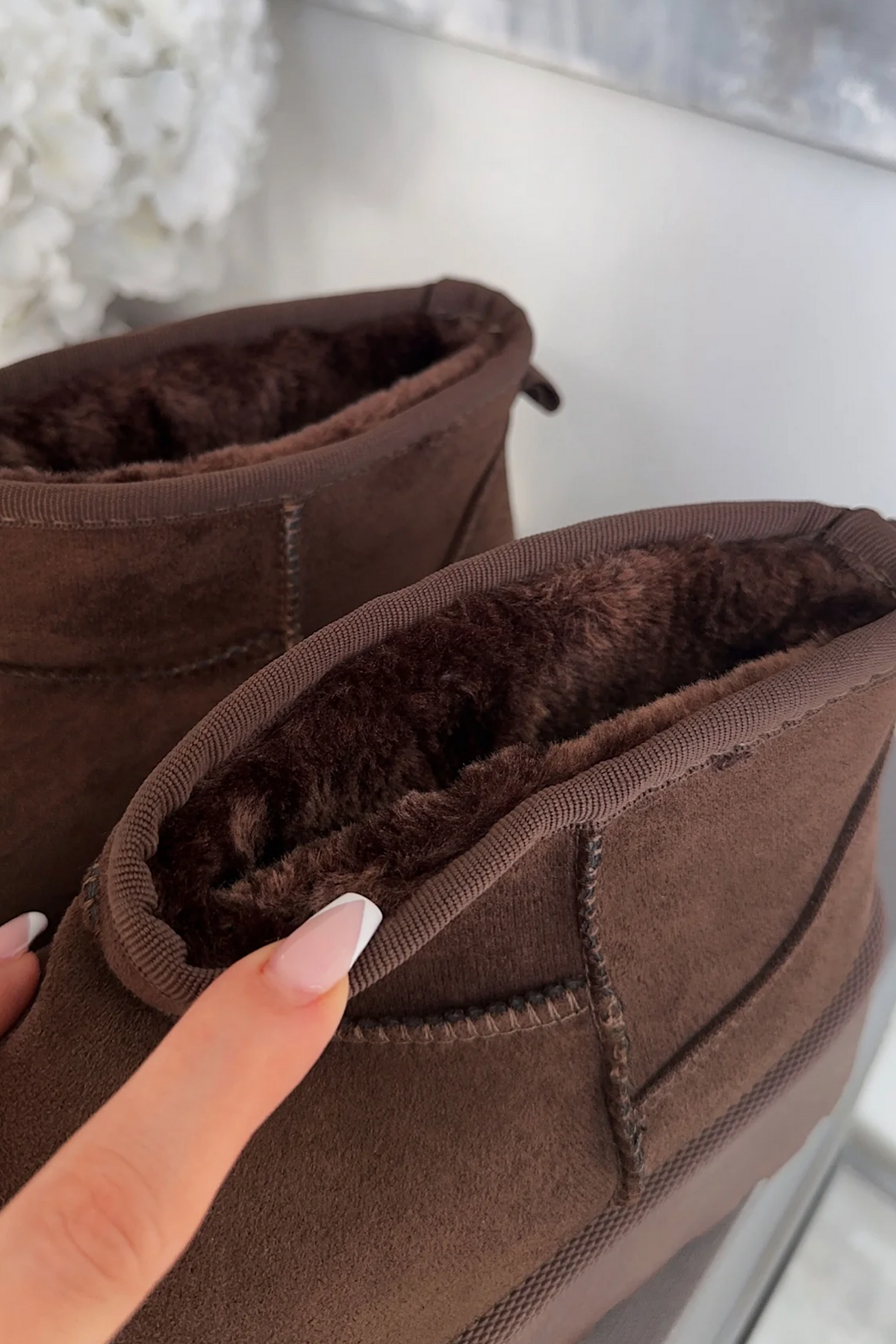 KENDRA boots choko