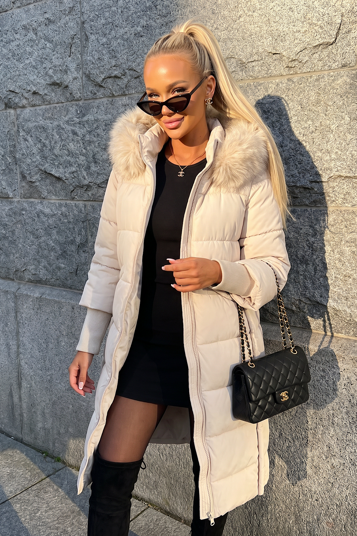 PARKA Leonora beige