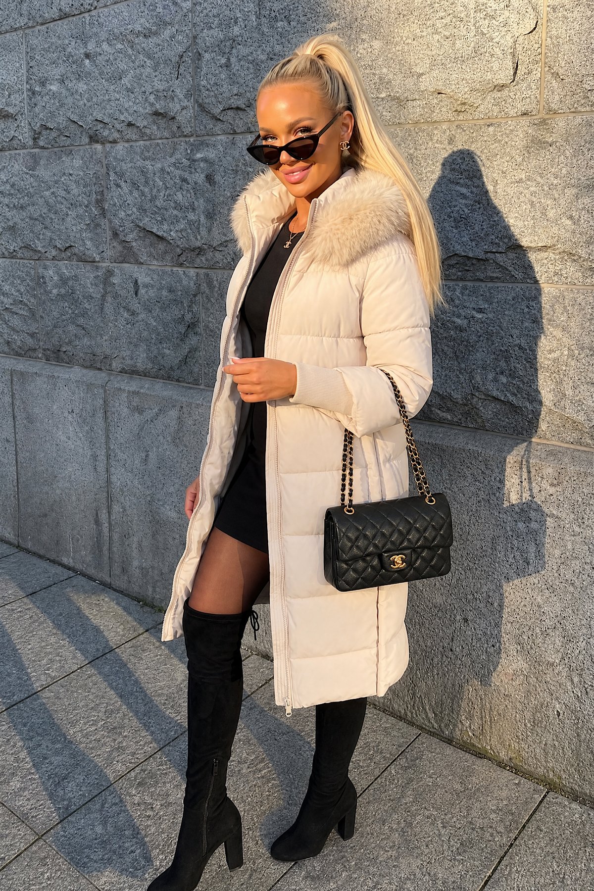 PARKA Leonora beige