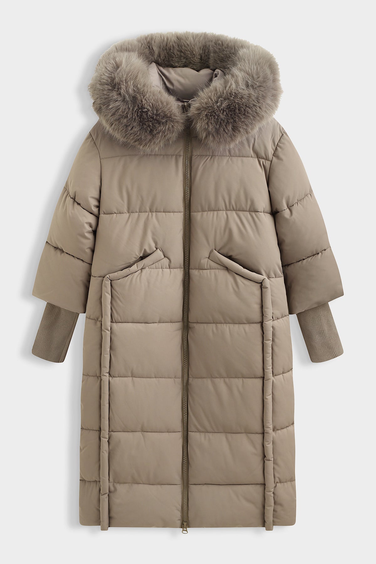 PARKA Leonora taupe