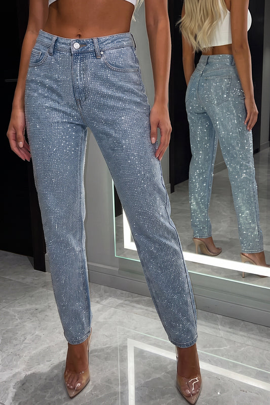 JEANS sparkle felicia blue 1089