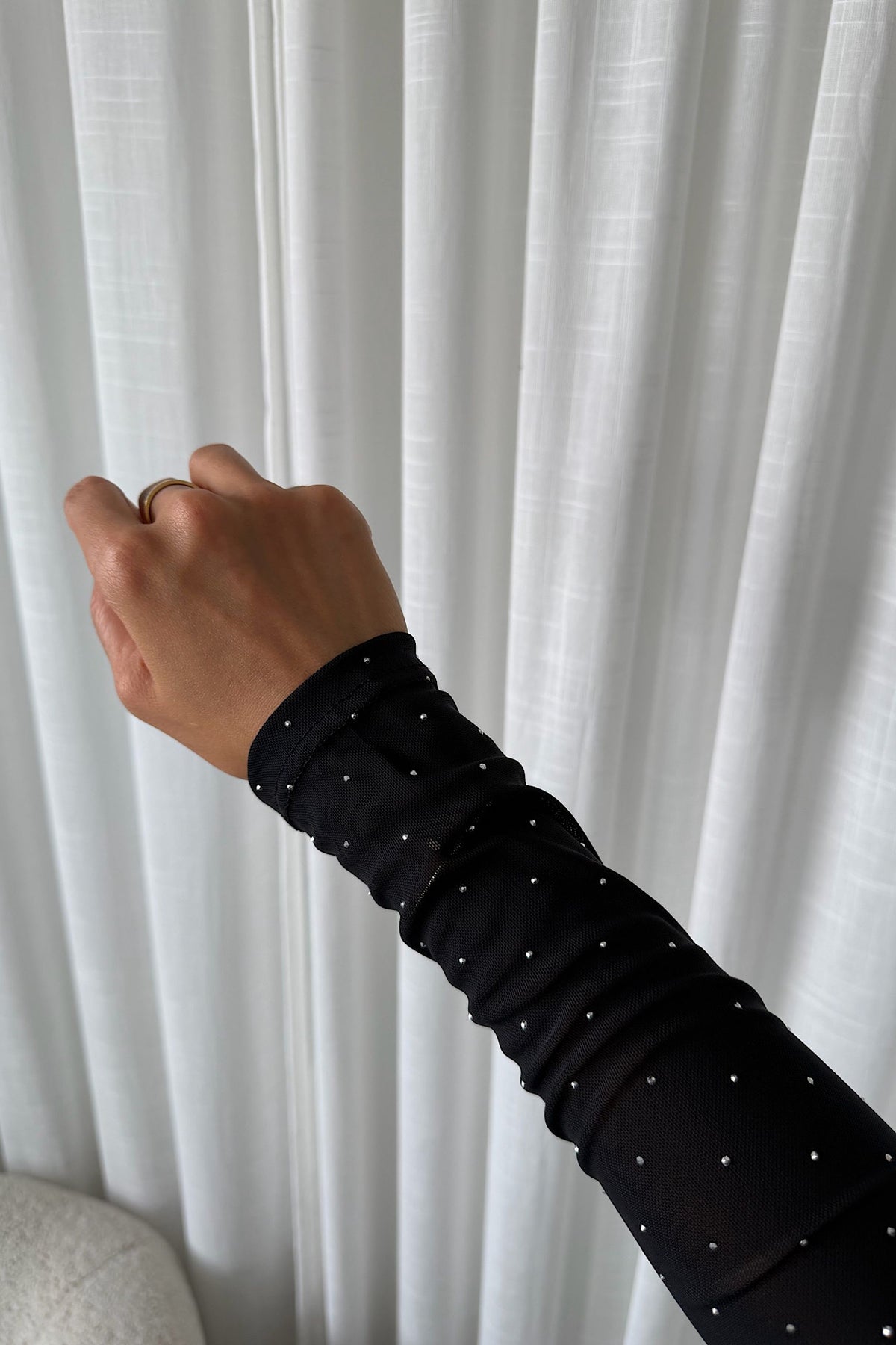 RHINESTONE blouse