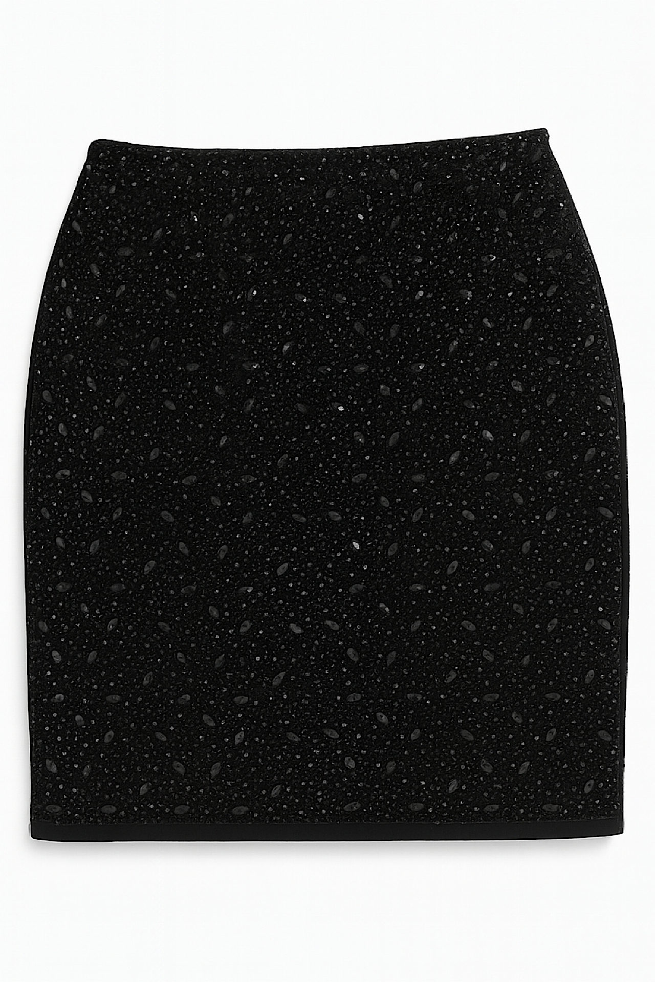 GLITTER skirt black