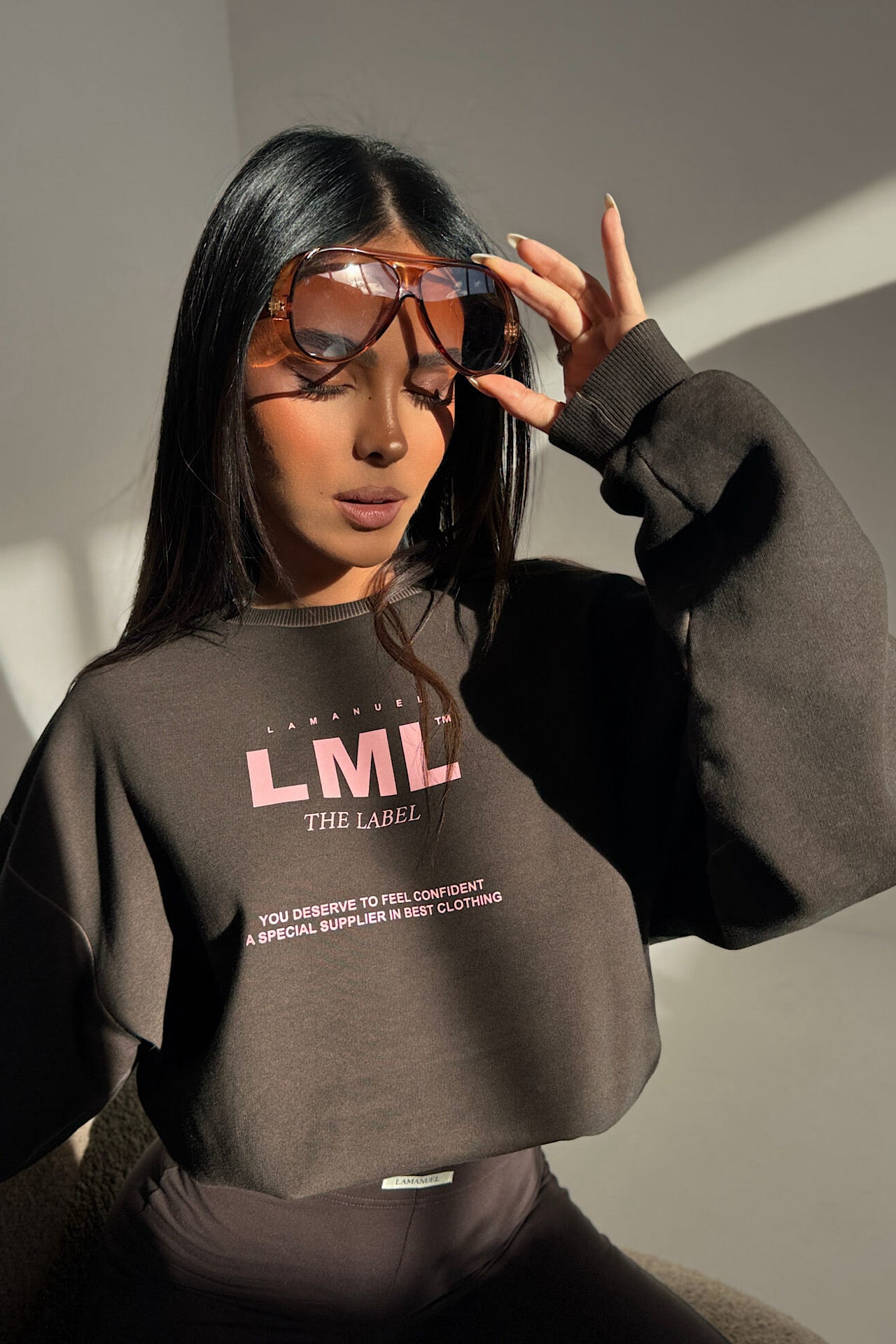 LM MIDNIGHT blouse choko