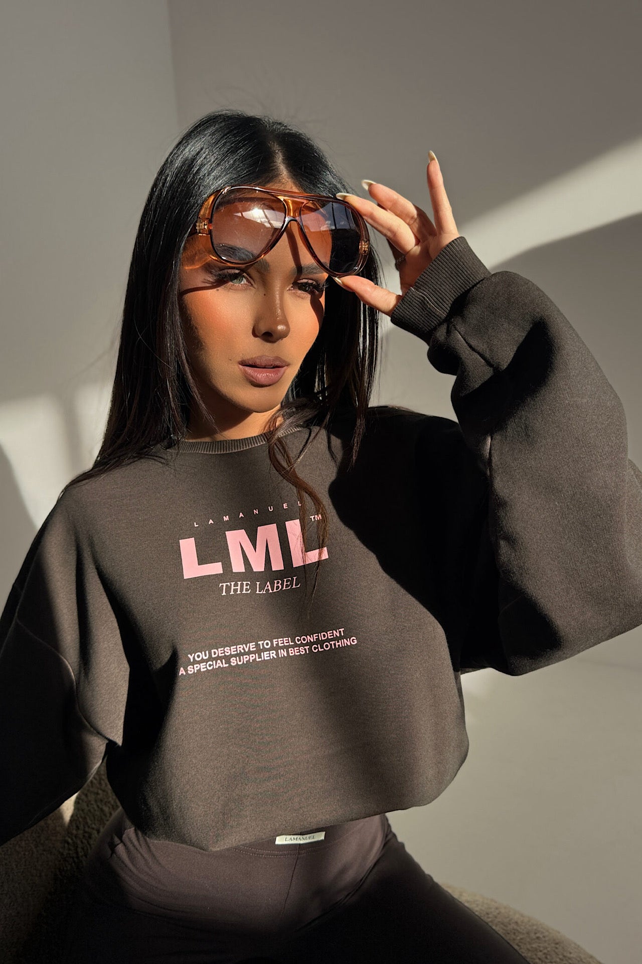 LM MIDNIGHT blouse choko