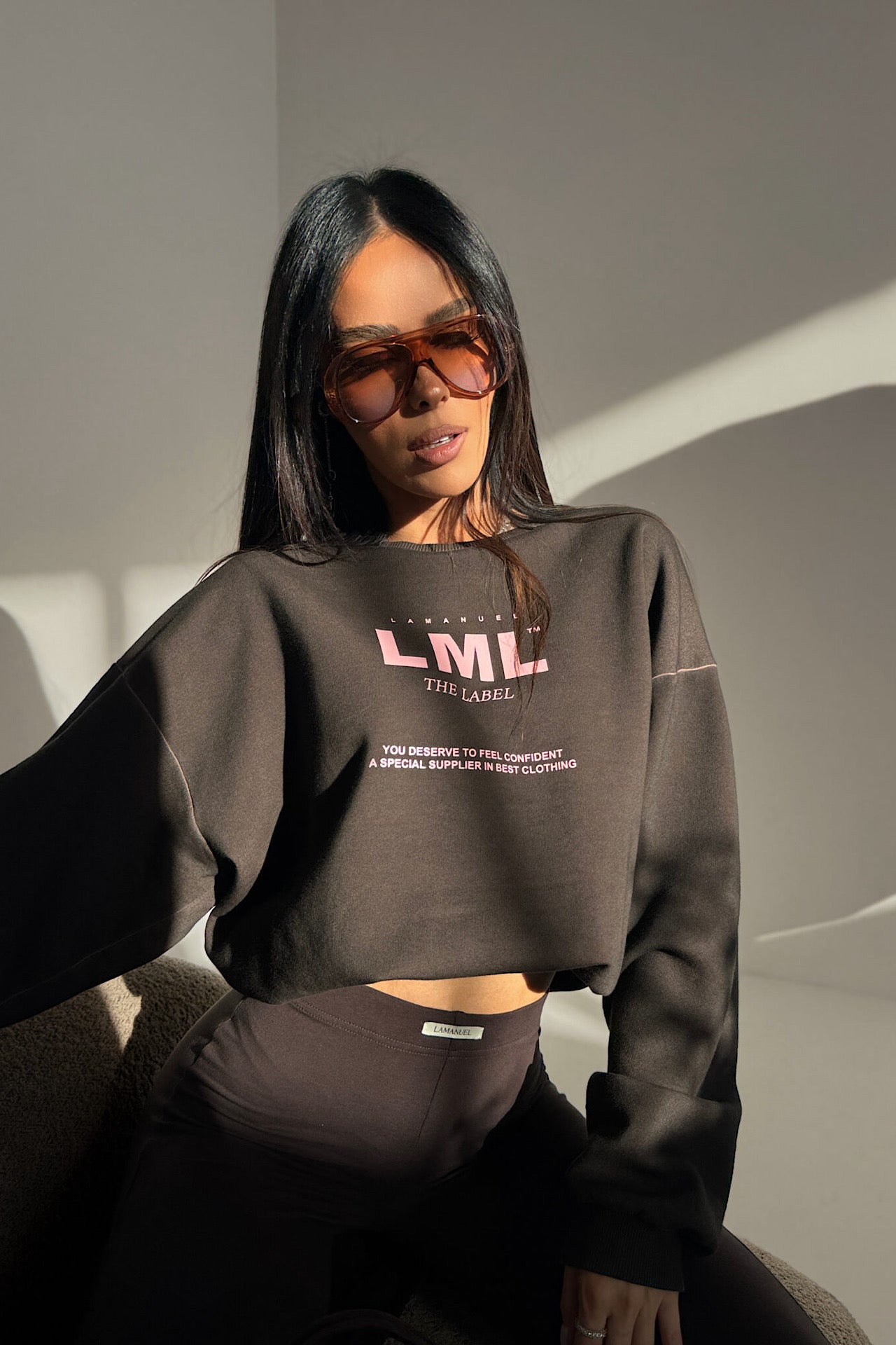 LM MIDNIGHT blouse choko