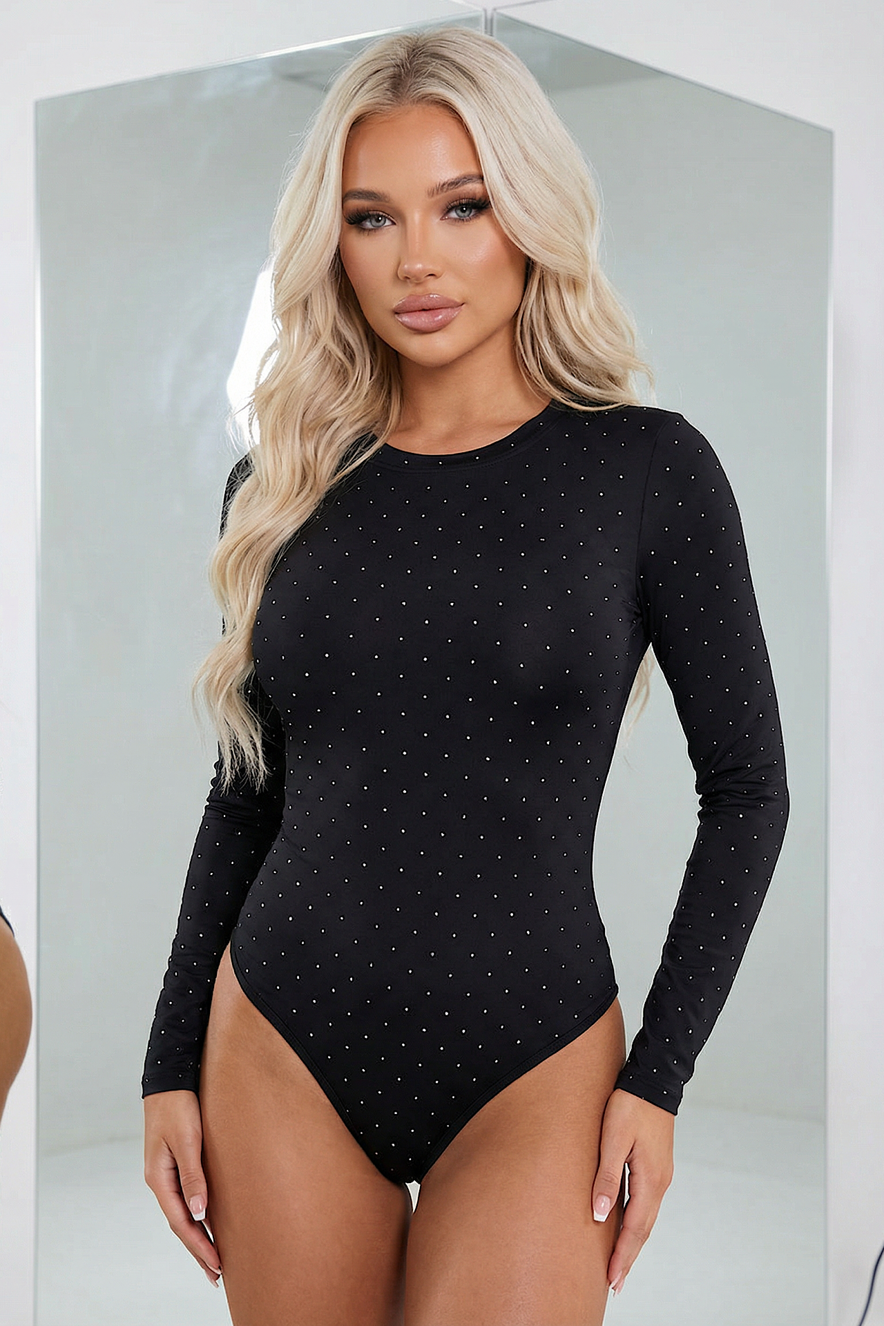 GLITTER body black