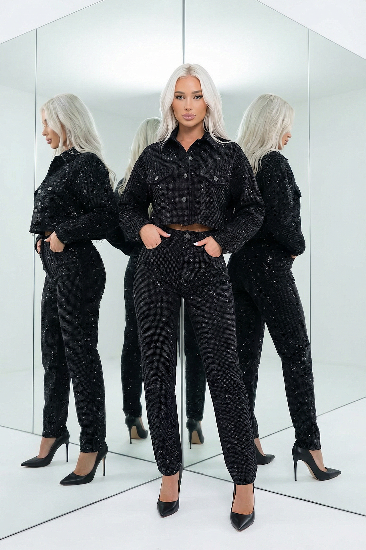 SPARKLE jacket black 290