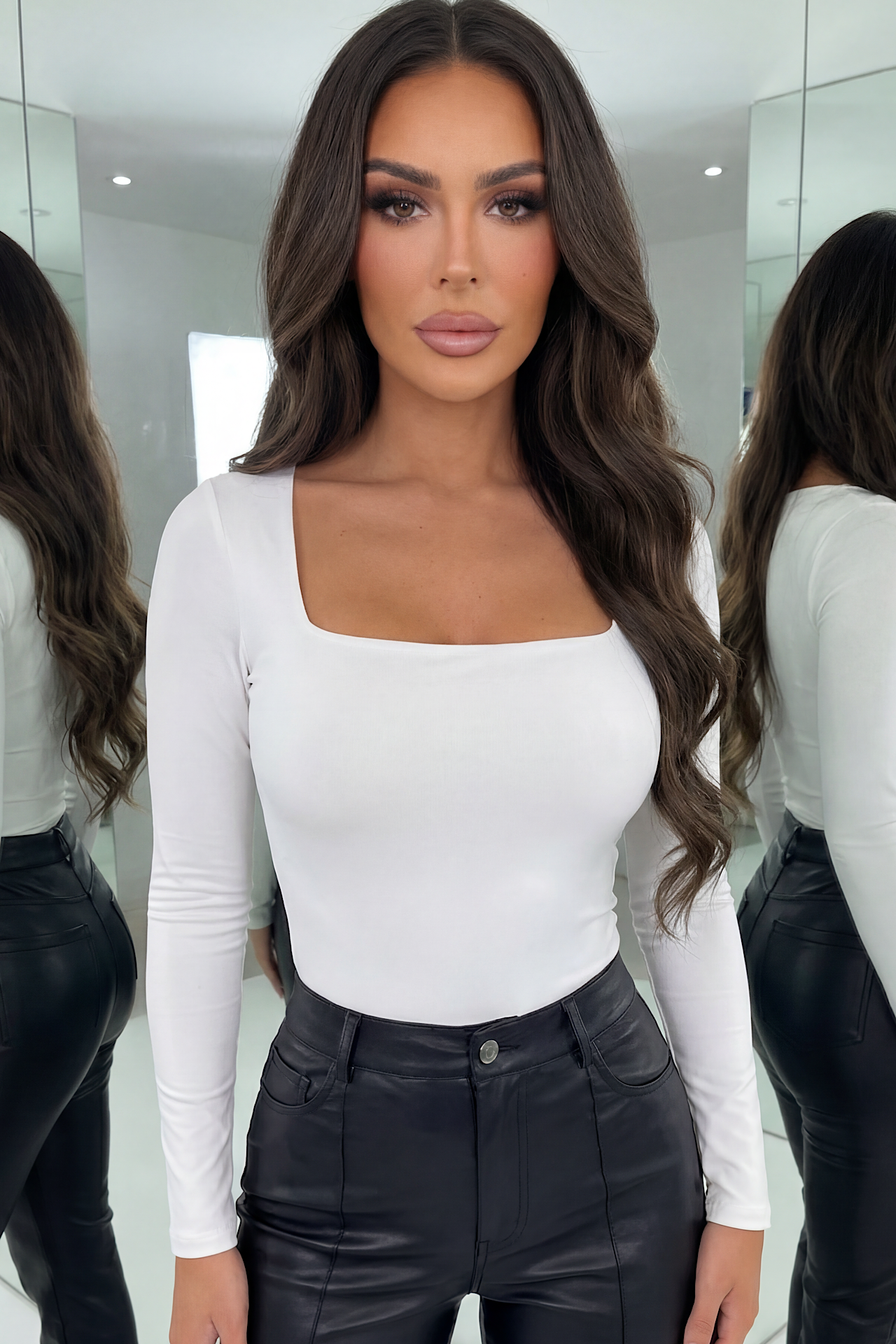 BASIC square blouse ercu