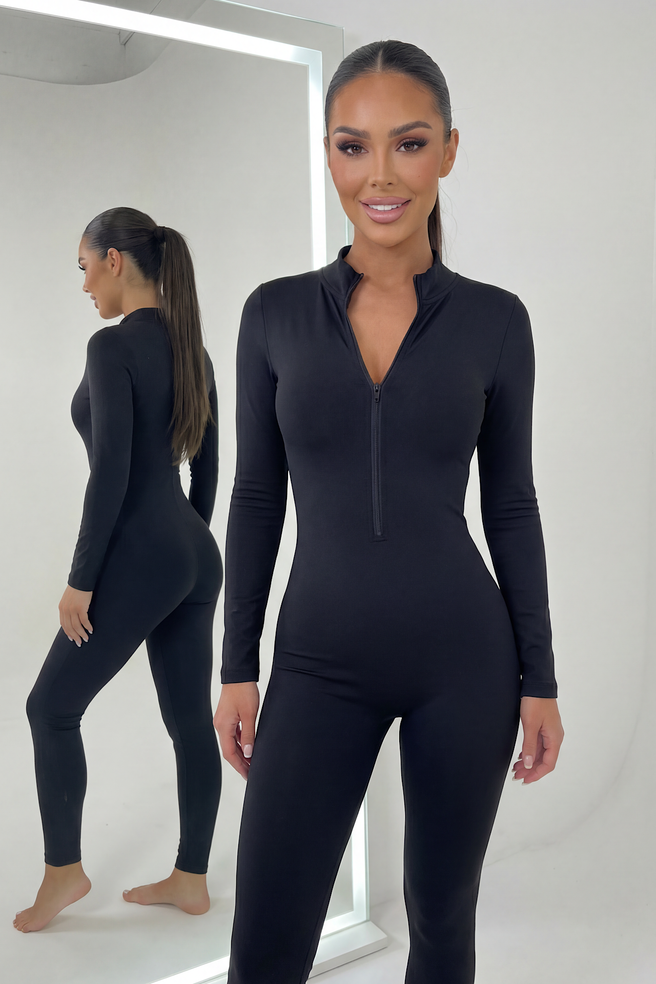 SMOOTH jumpsuit black