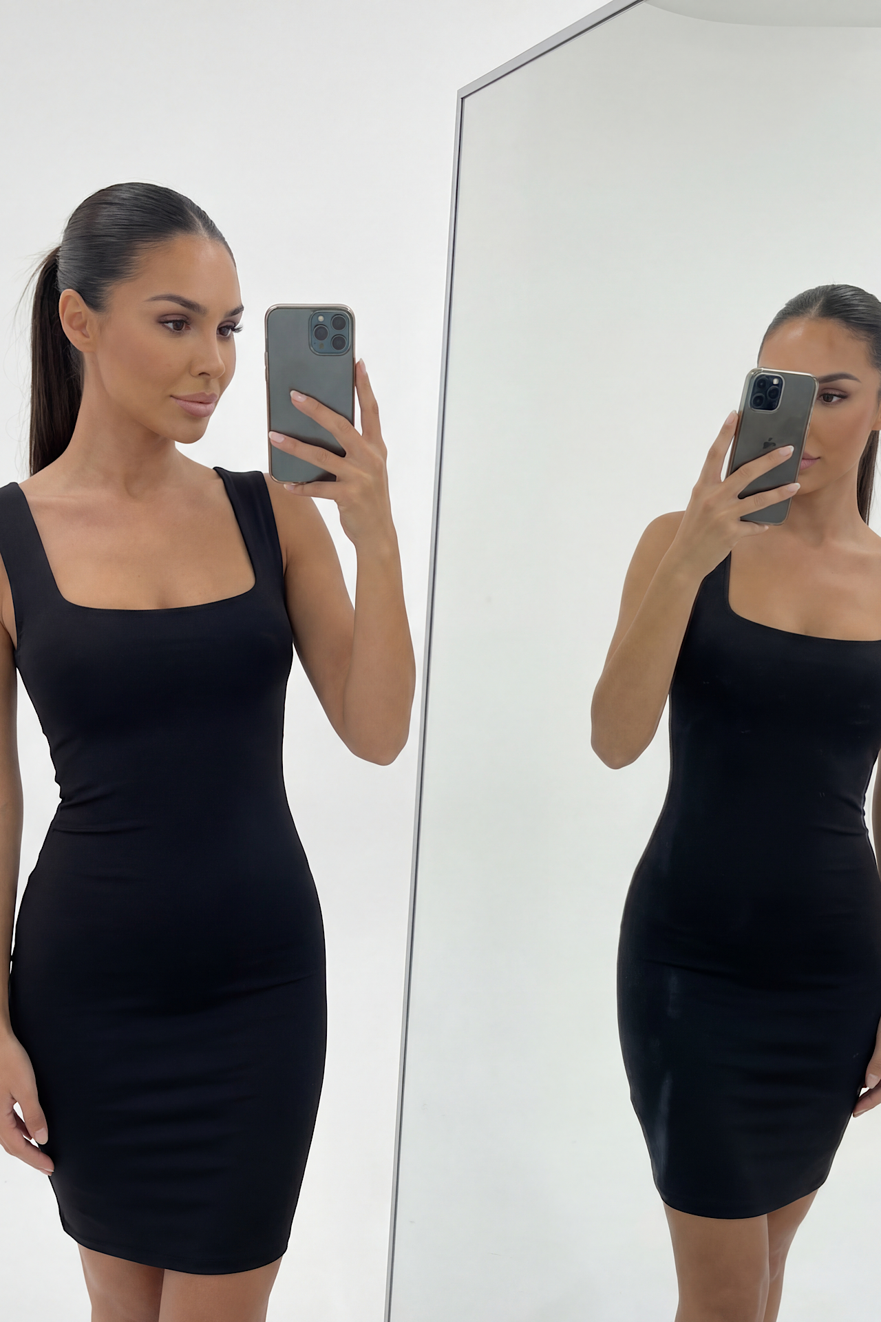 UNITÉ dress black 7872