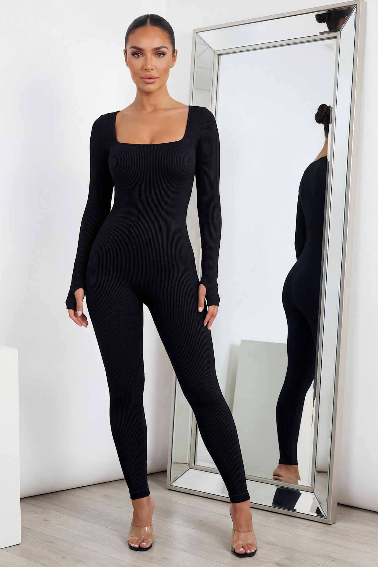 MADAM jumpsuit black 3023