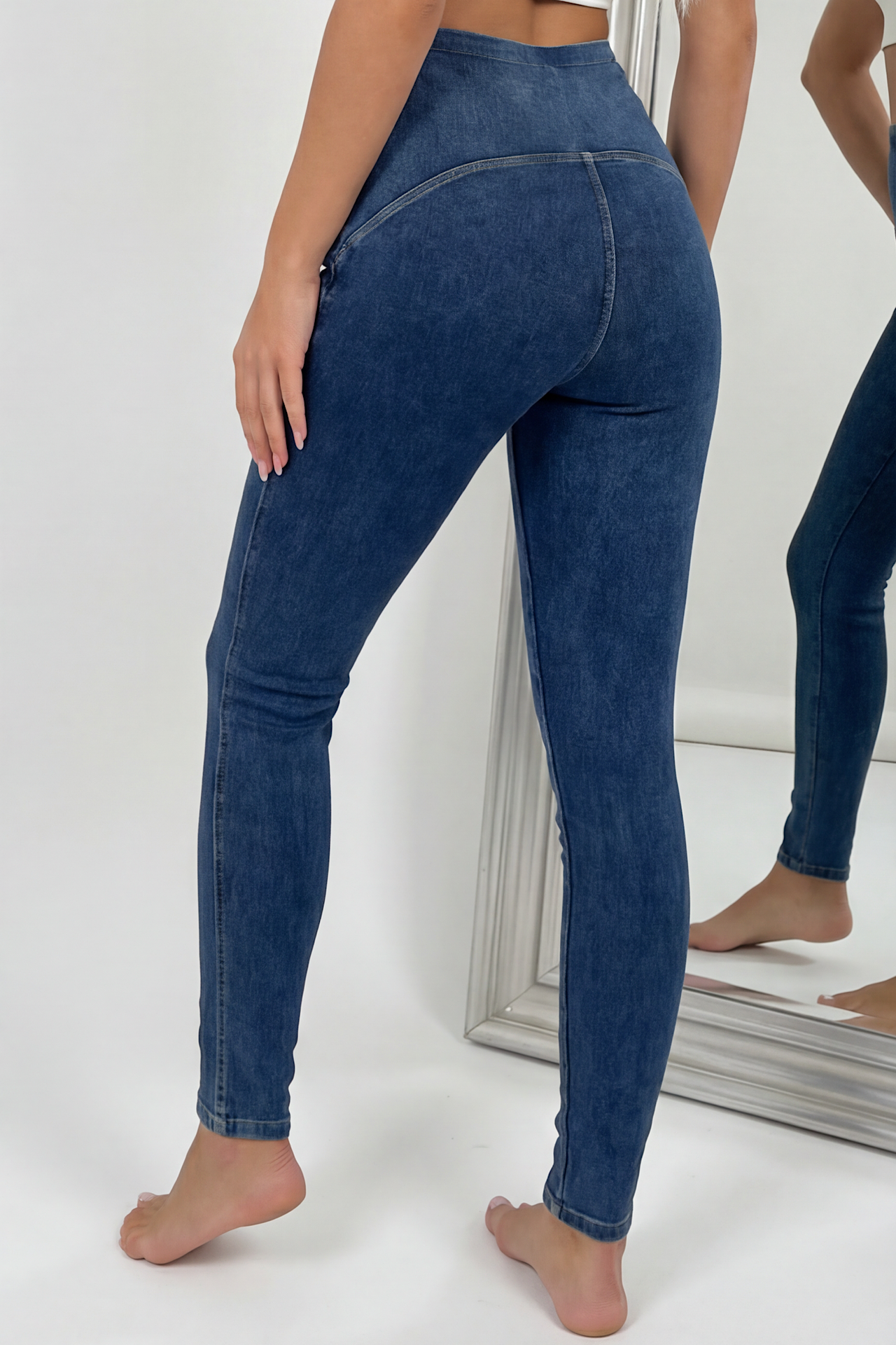 PUSH UP denim dark blue