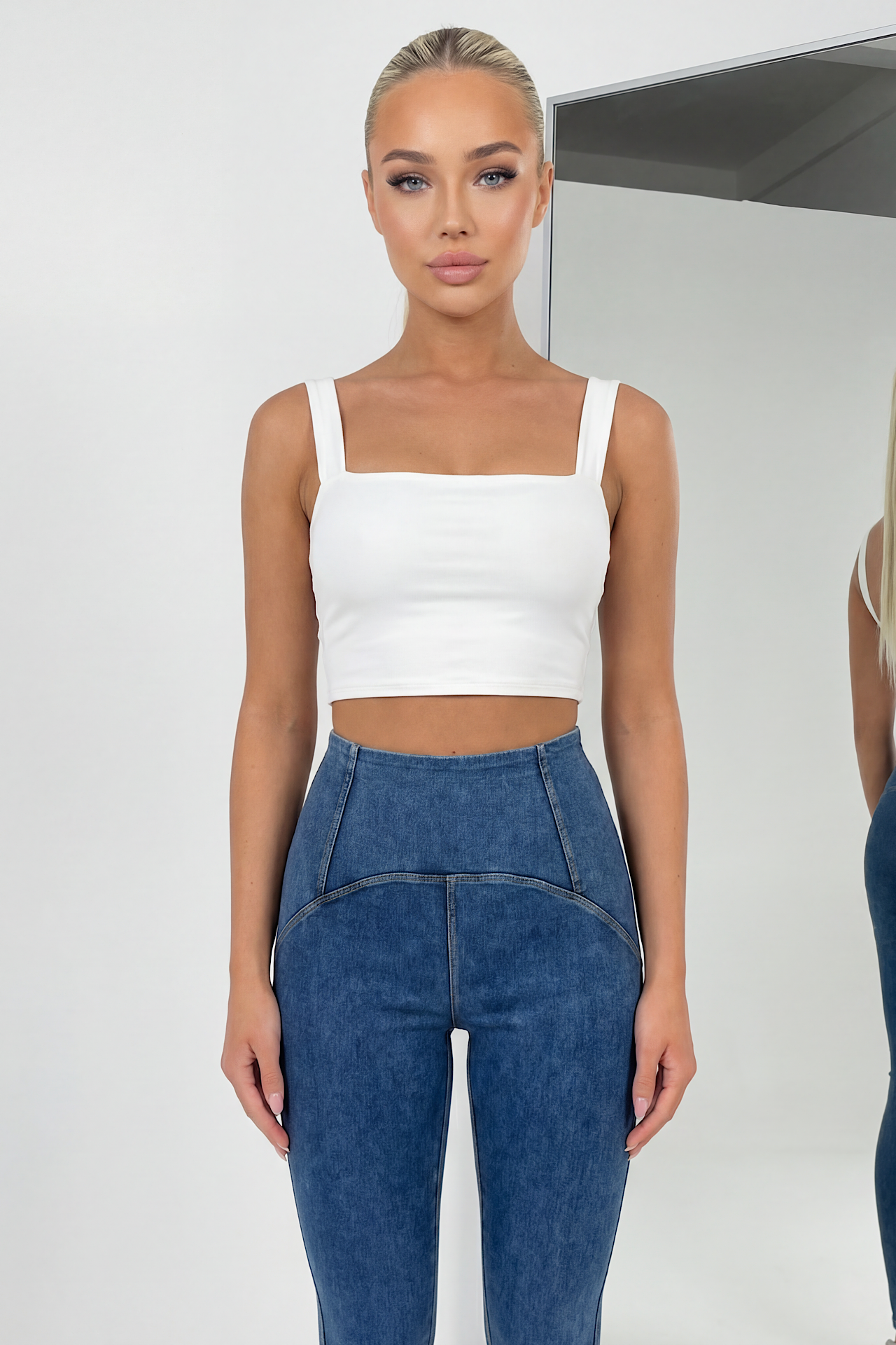 PUSH UP denim dark blue