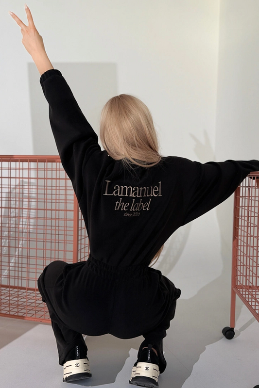 SUGAR jumpsuit black