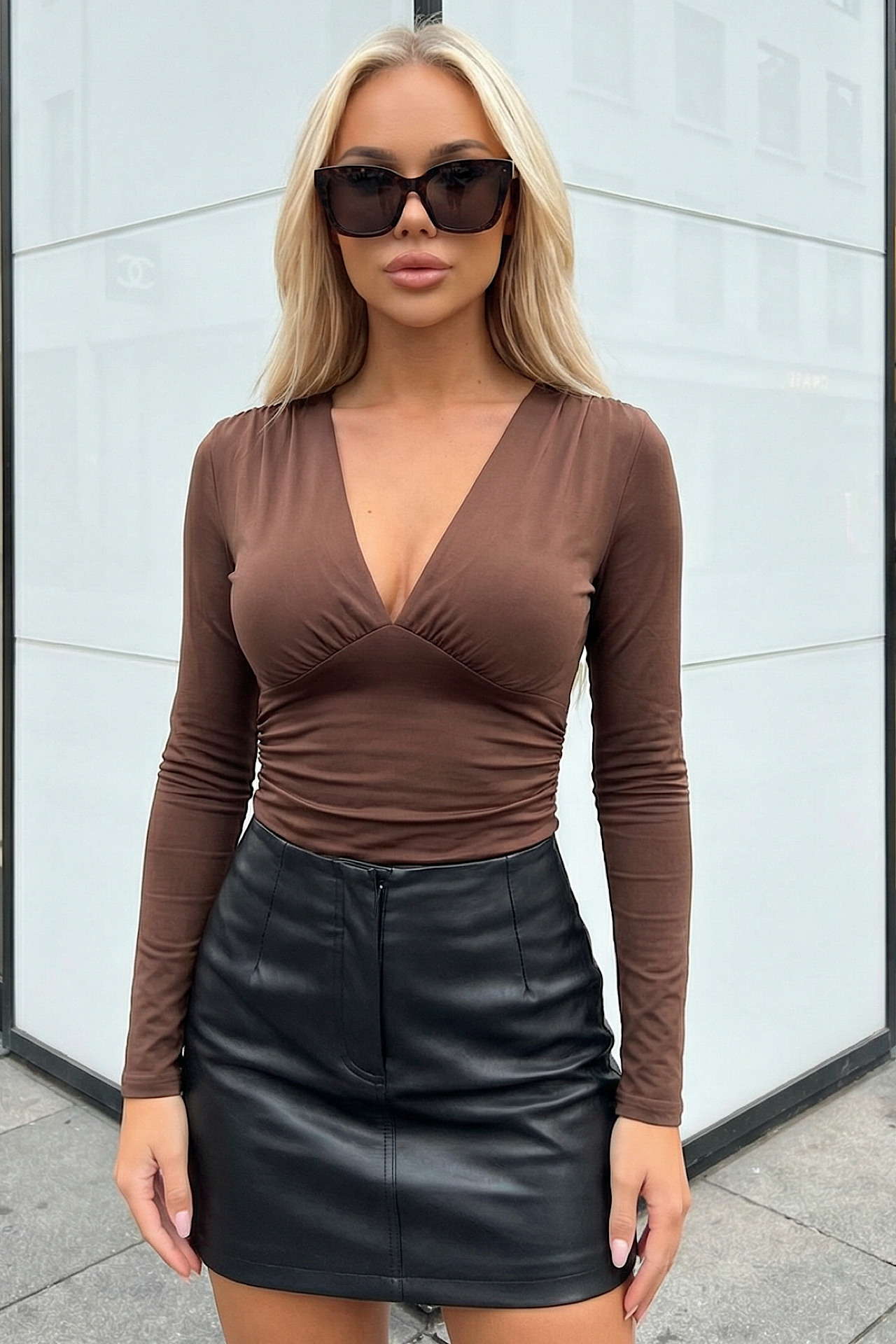 GIRE blouse choko