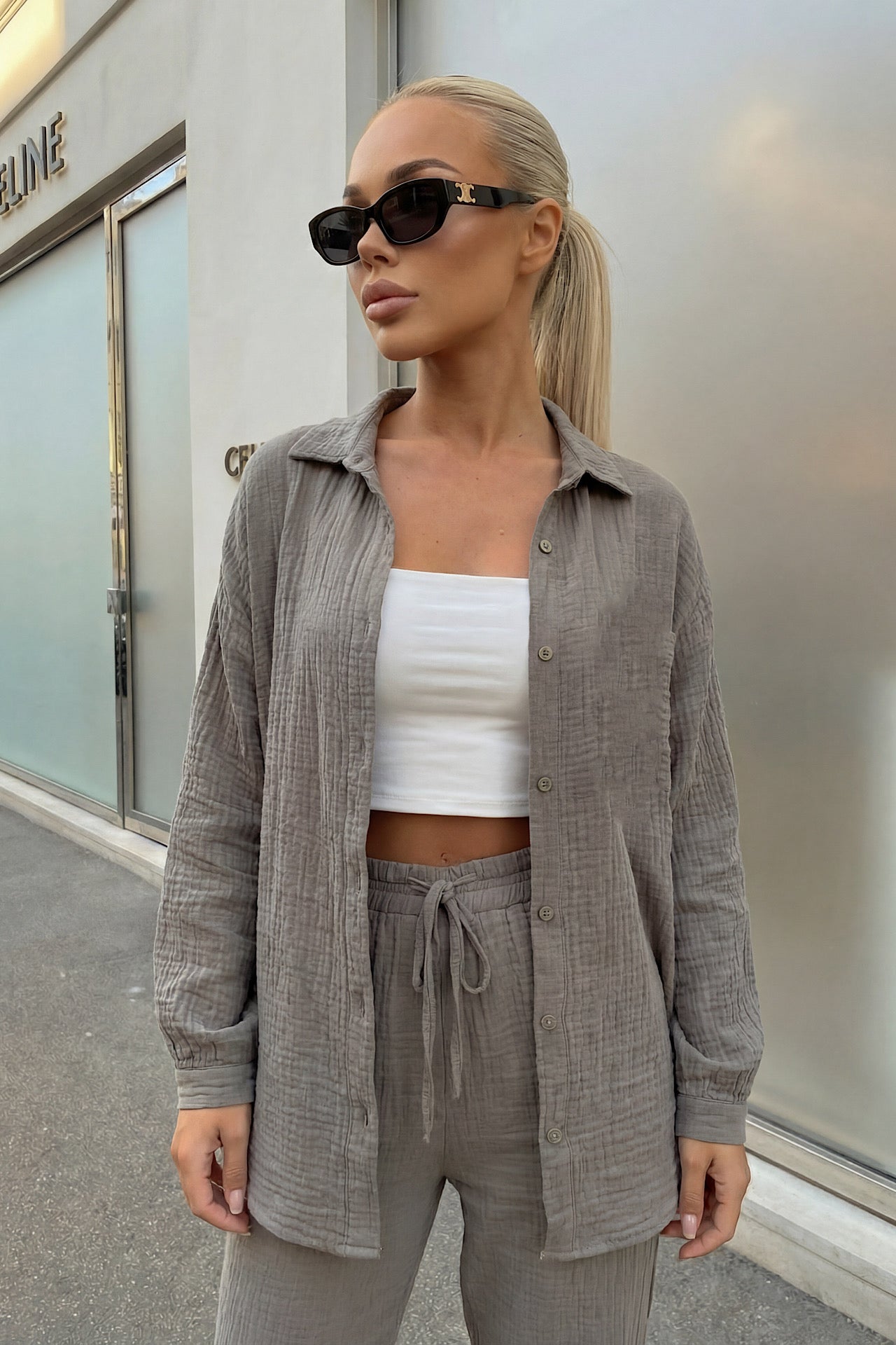 Birt set taupe