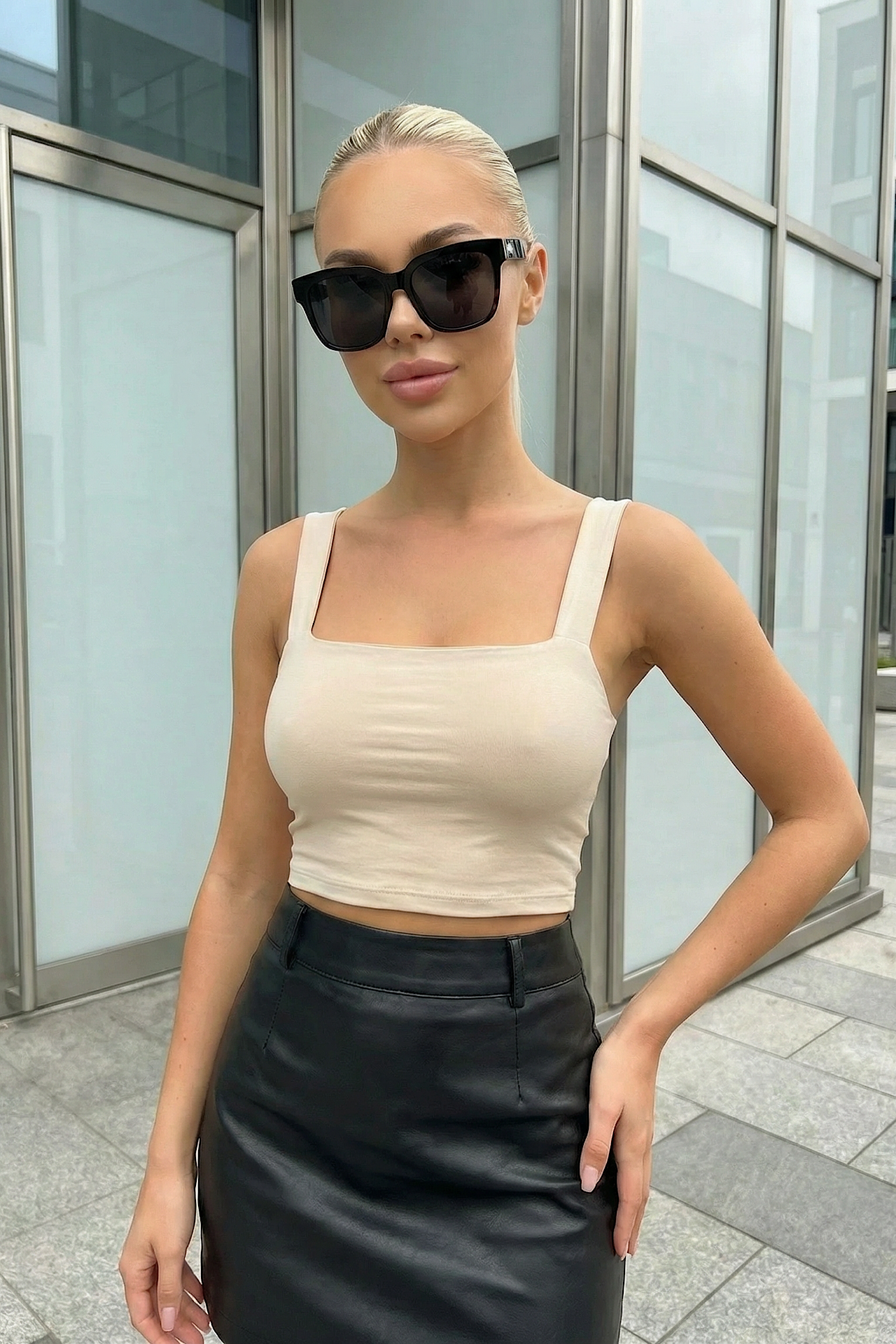 TECHY top beige 9578