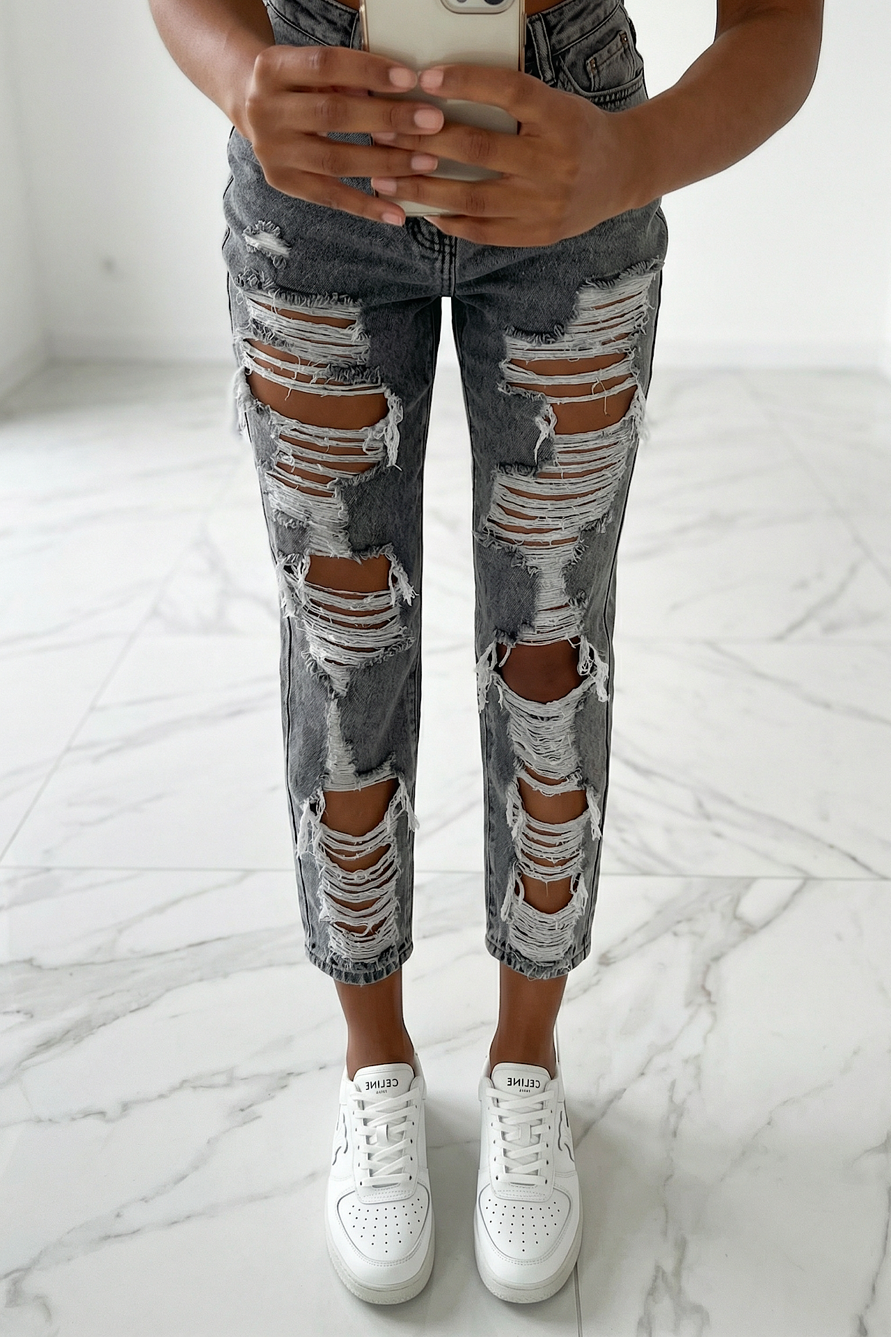 BABE jeans grey